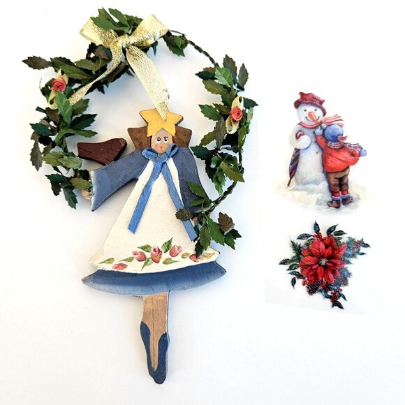 Instant Vintage Christmas Collection Holiday Nostalgia Ephemera Decor Bundle - Picture 2 of 12